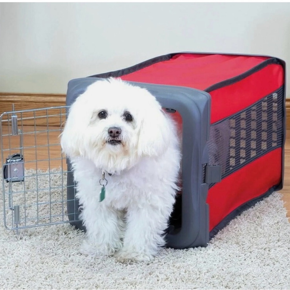 Pet Travel Pop up Crate & Collapsible Travel Cup